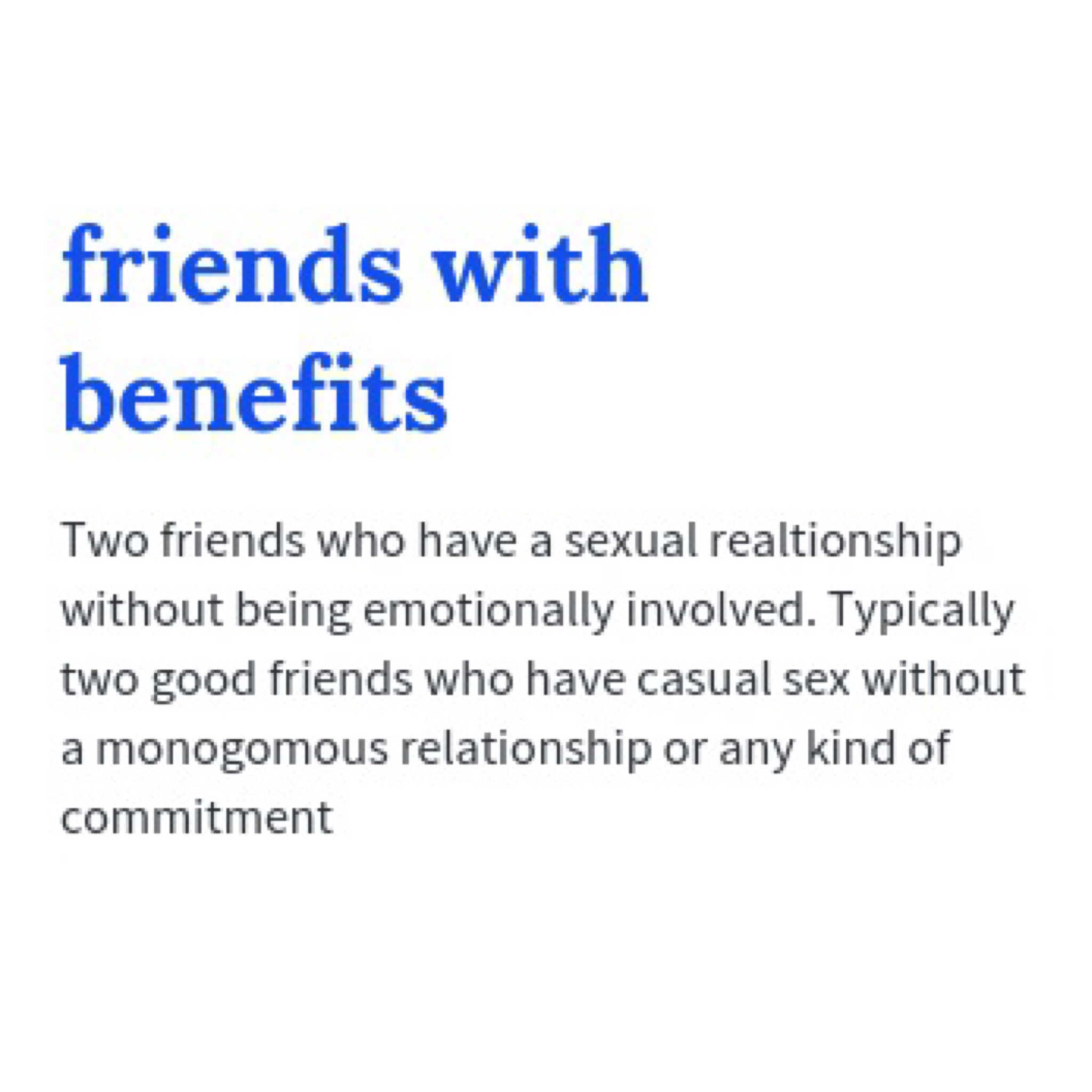 casual dating friends with benefits